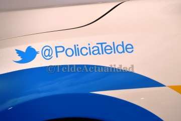 Presentación de los nuevos vehículos de la Policía Local de Telde (Foto TA)